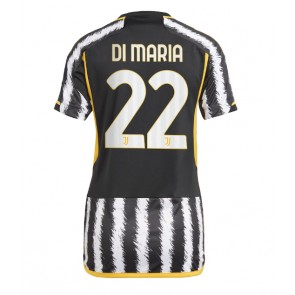 Juventus Angel Di Maria #22 Hjemmedrakt Kvinner 2023-24 Kortermet
